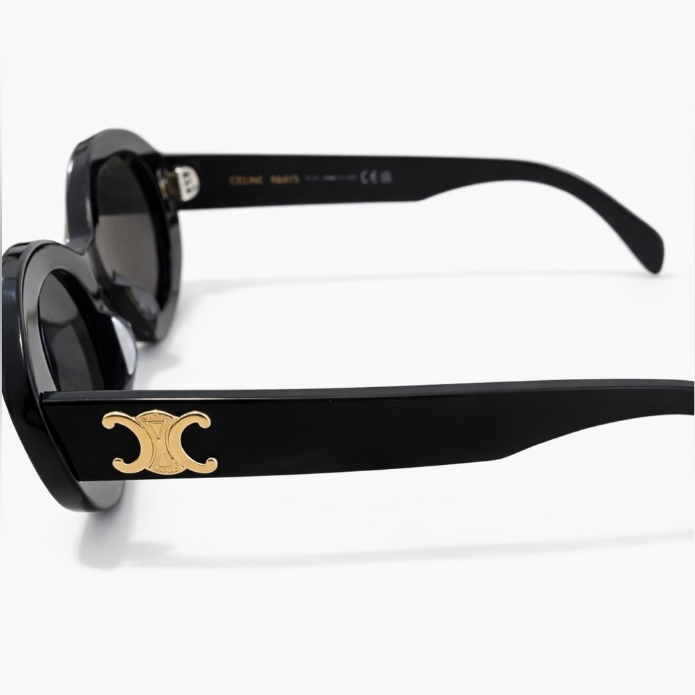 CELINE Triomphe Oval Sunglasses - Picture 3 of 4